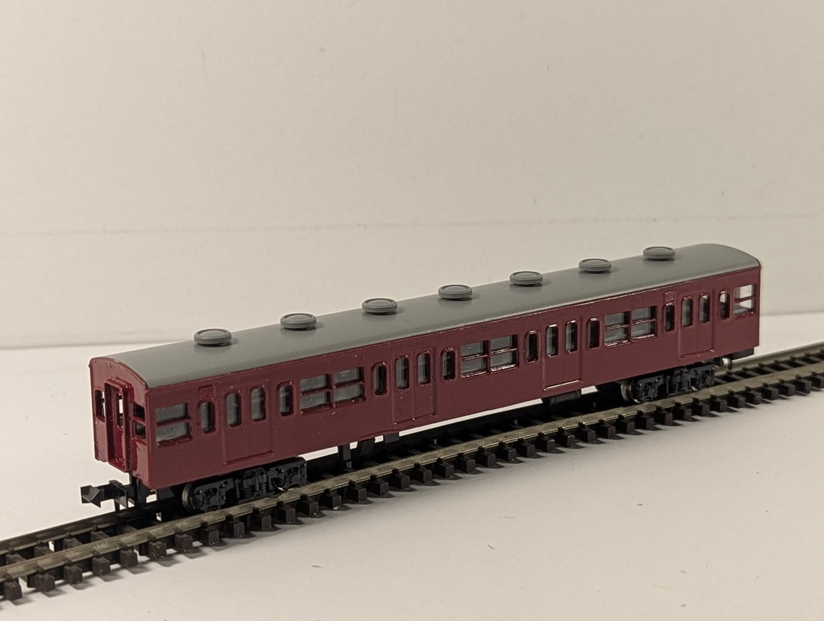 Kato N Gauge JNR Kuha 16 Commuter Coach Passenger Coach JNR Brown