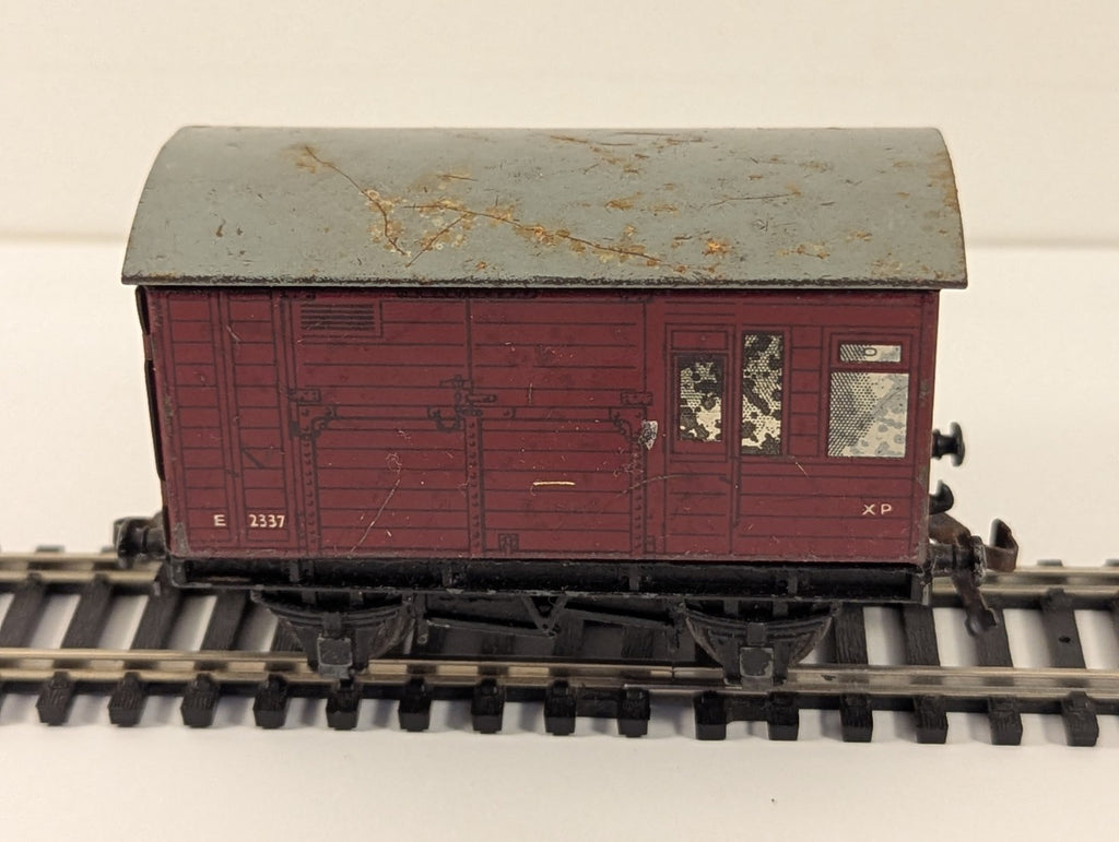 Hornby Dublo 32060 OO Gauge BR Red Horse Box - Rusted Roof
