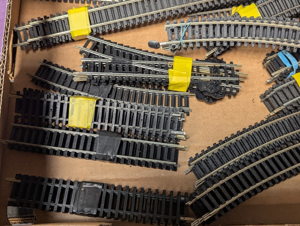 Hornby OO Gauge Job Lot of Model Railway Track - Needs Cleaning