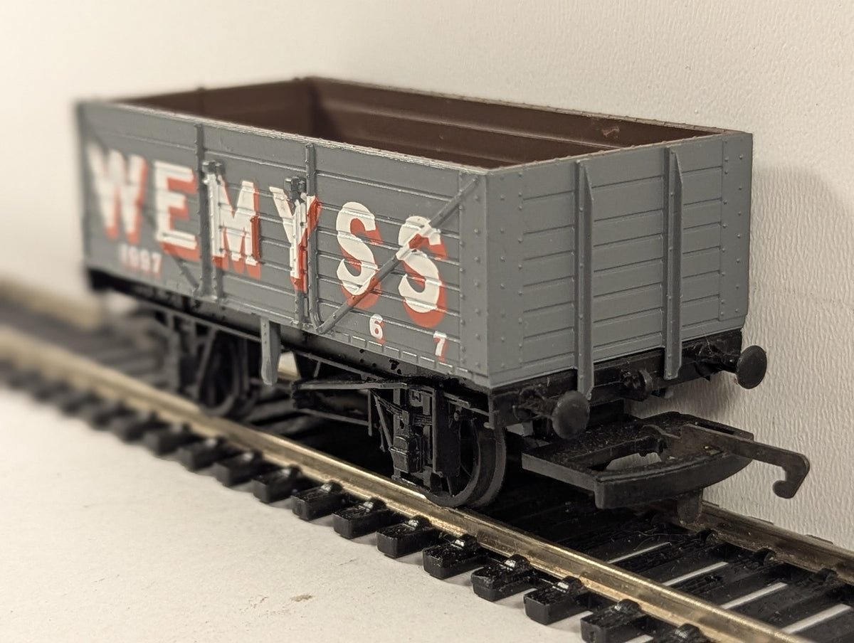 Hornby OO Gauge 7 Plank Open Wagon Goods Wagon 1997 Wemyss R6241