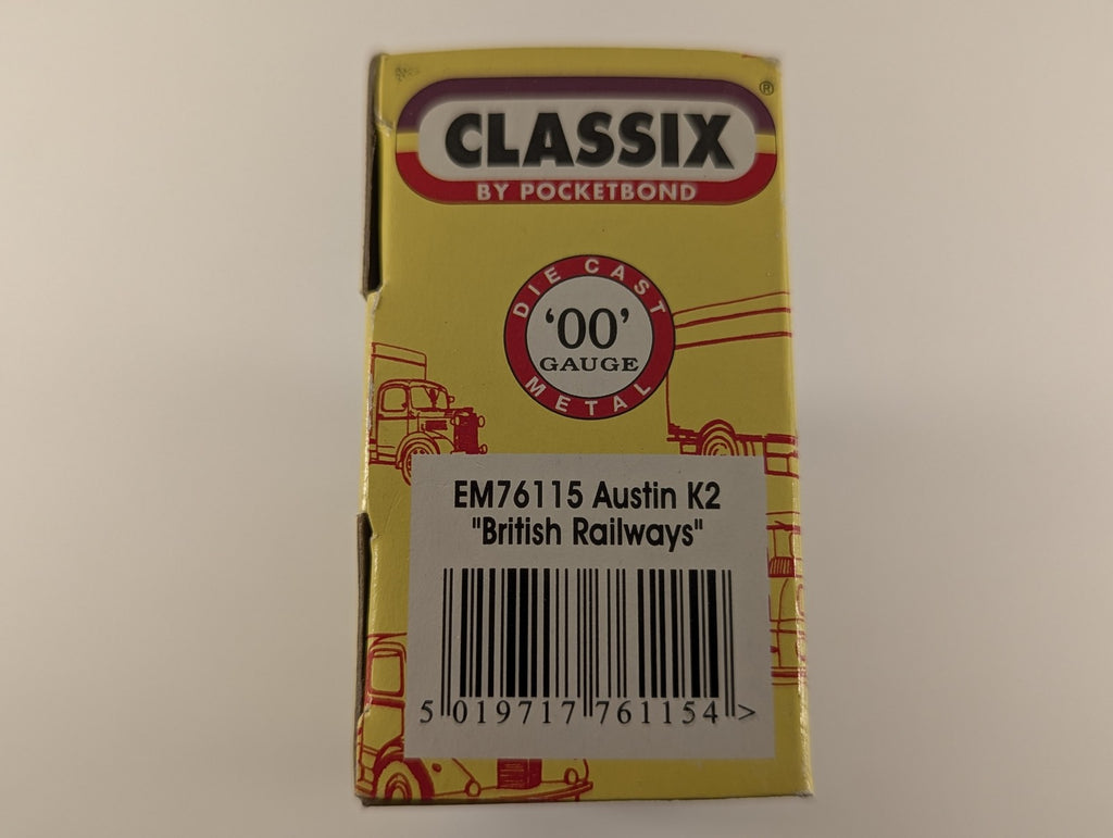 Classix OO Gauge Austin K2 Dropside Die-cast Lorry HGO 277 British Railways