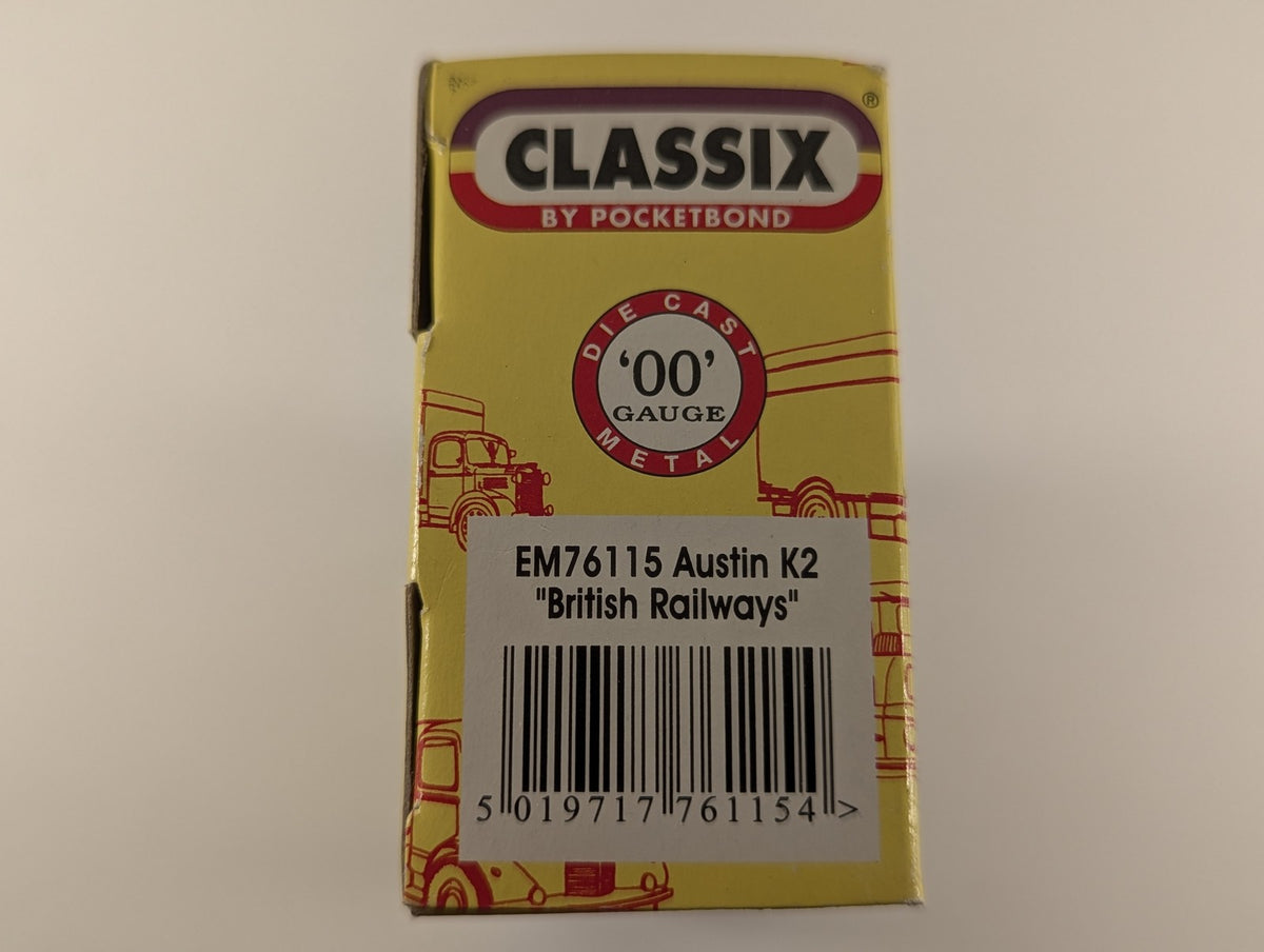 Classix OO Gauge Austin K2 Dropside Die-cast Lorry HGO 277 British Railways