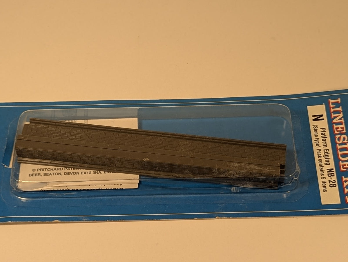 Peco N Gauge Platform Edging (Stone type) Lineside Kit NB-28
