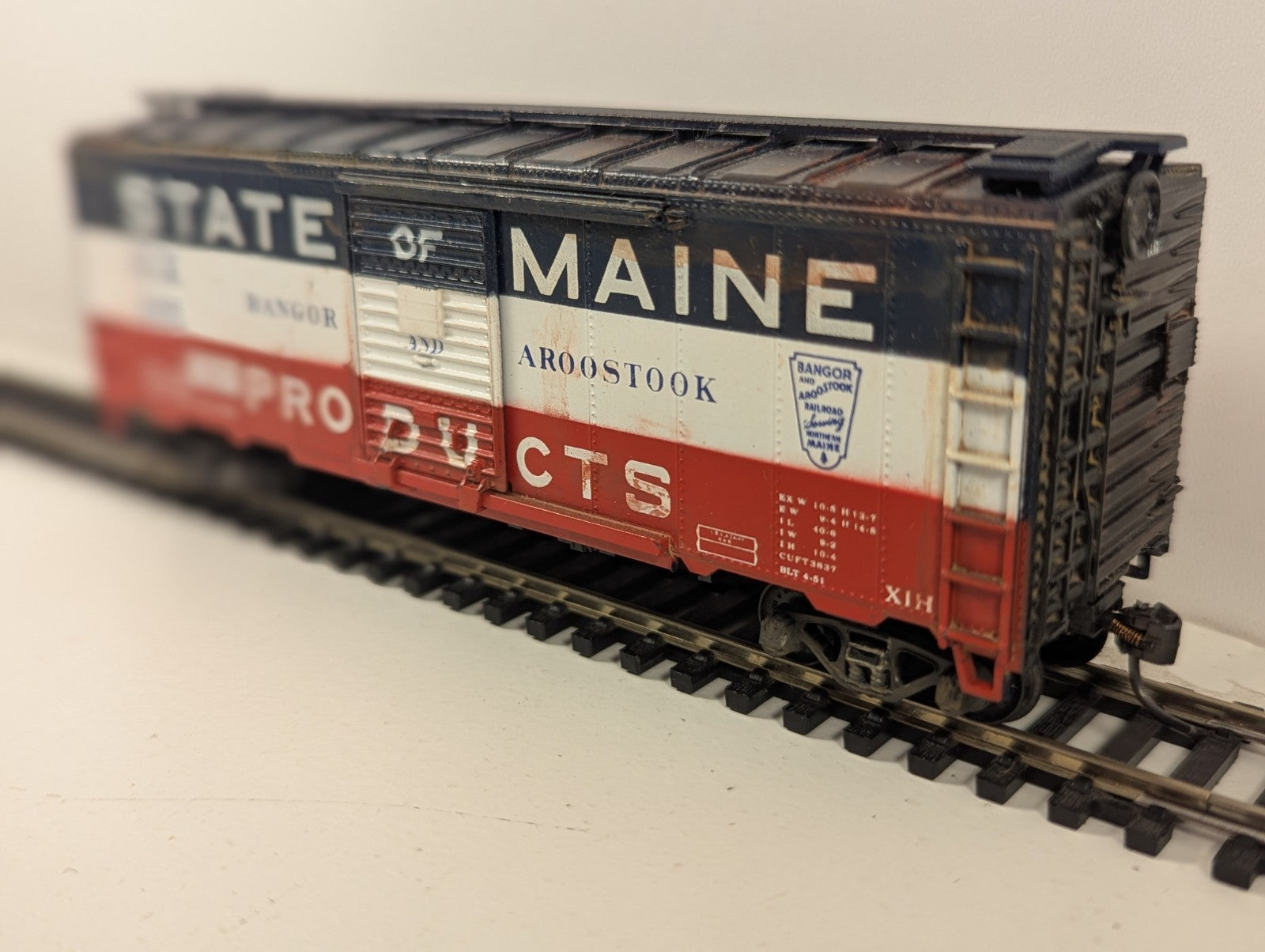 Athearn Bangor & Aroostook “State of Maine Products” Boxcar