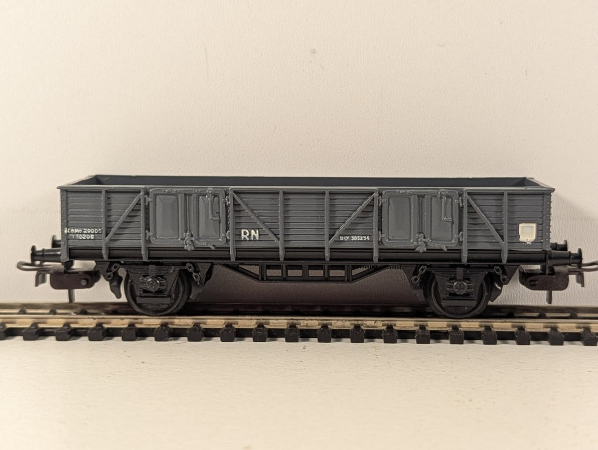 Electrotren HO Gauge RN 2-Axle Open Wagon Goods Wagon XPV 385234 Grey