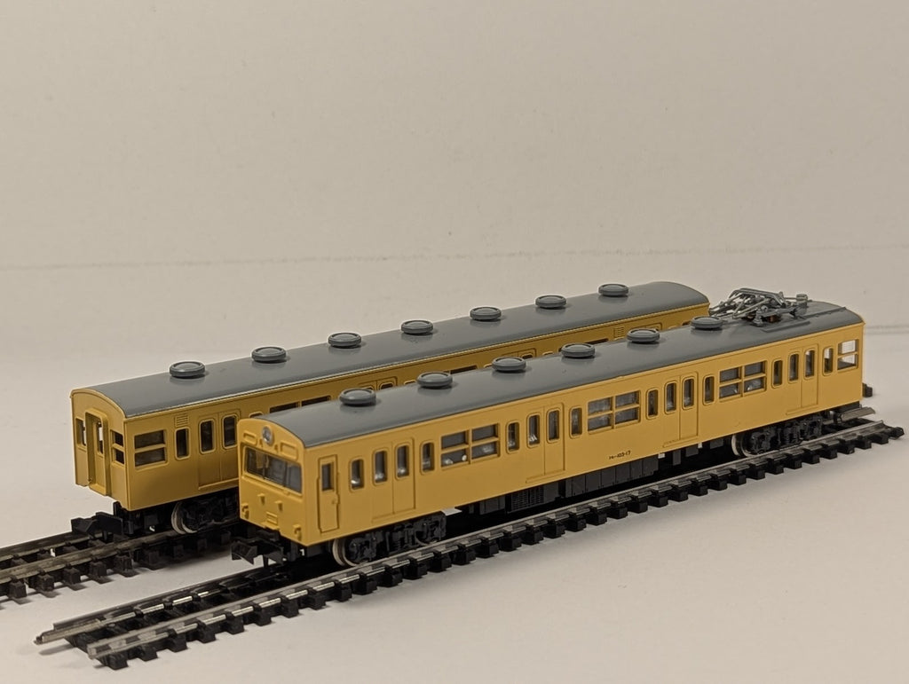 Kato N Gauge JNR 103 Series 2-Car EMU Electric Multiple Unit Kumoha 103-17
