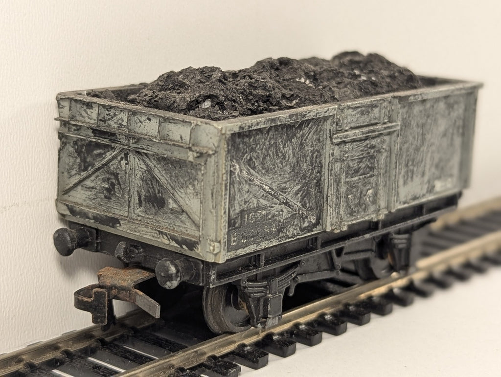 Hornby Dublo OO Gauge 16-Ton Mineral Wagon Goods Wagon B54884 BR Grey
