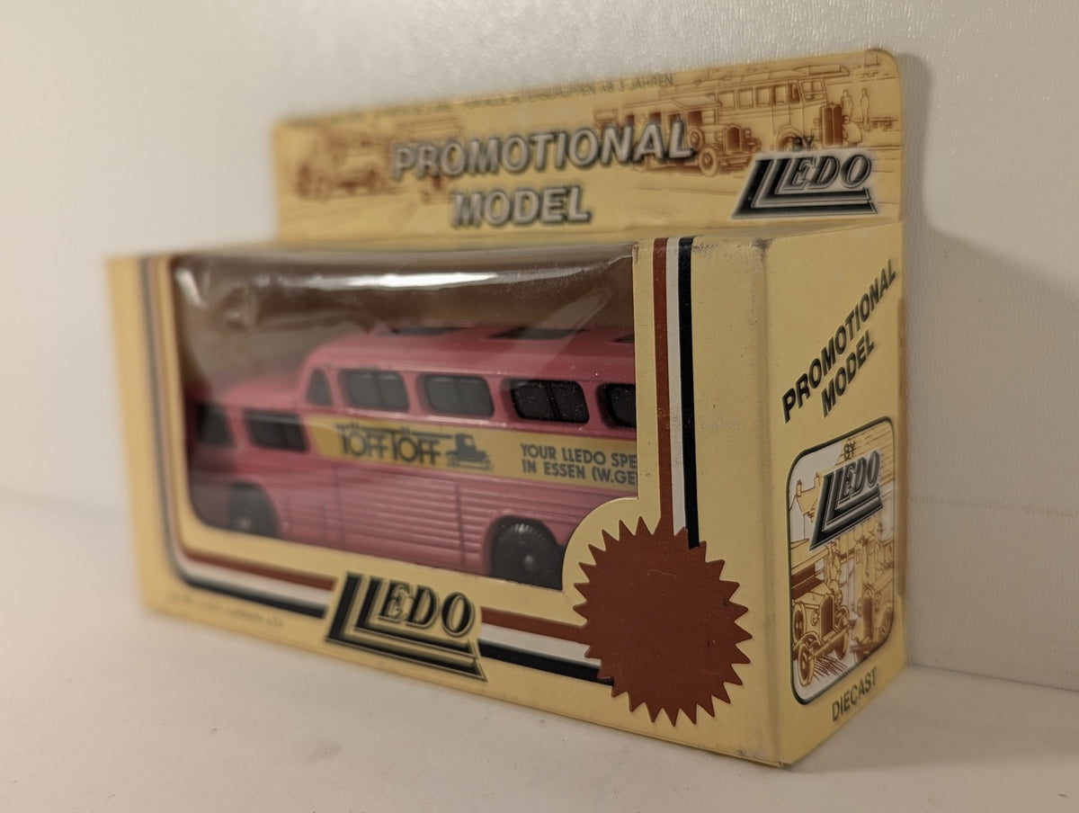 Lledo Promotional Model Coach Die-cast Model Coach Pink - Töff Essen