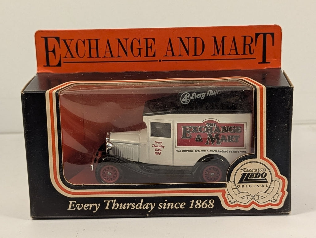 Lledo Days Gone Ford Model A Van - Exchange & Mart Die-cast Model Van