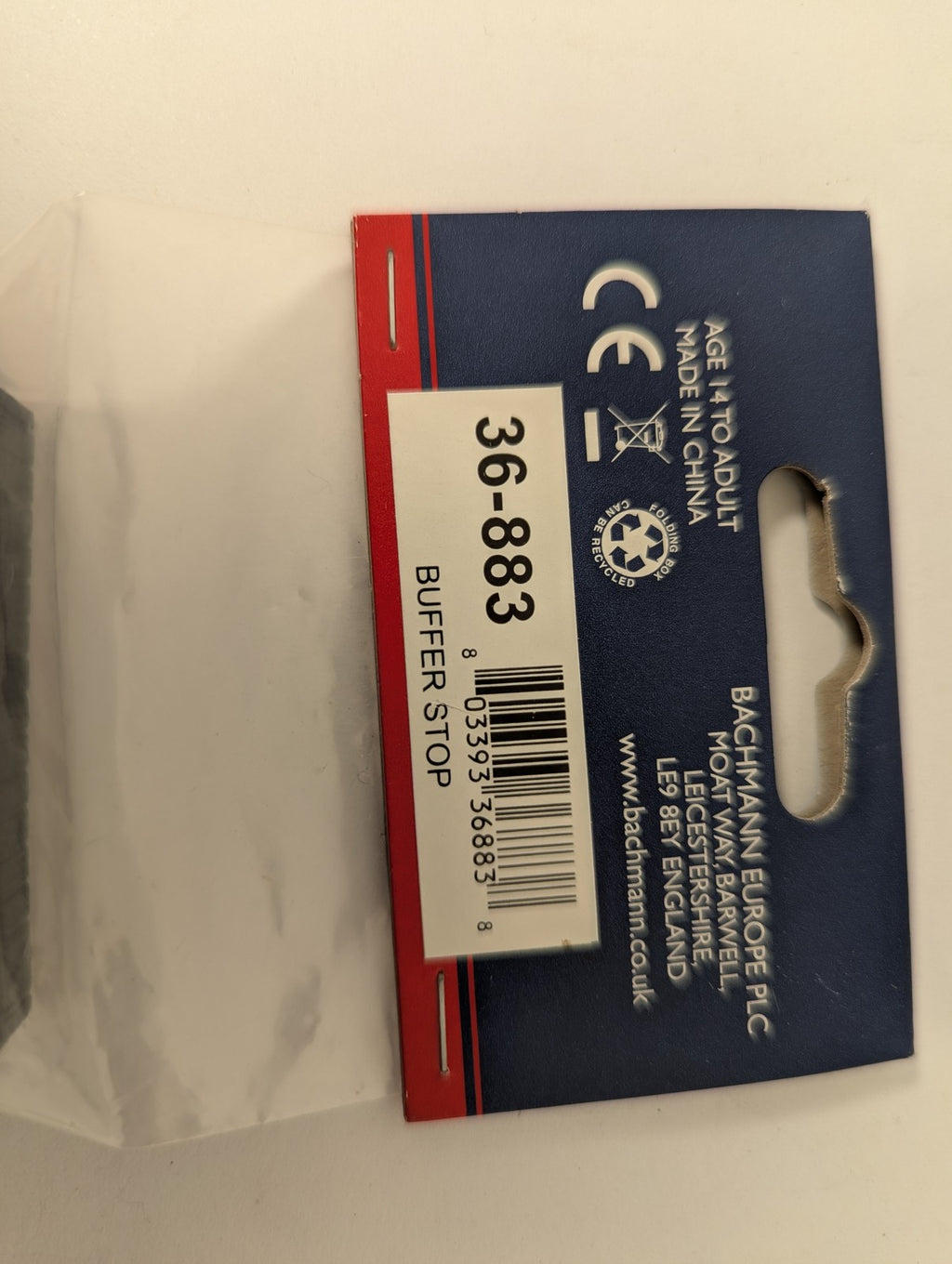 Bachmann OO Gauge Buffer Stop Accessories Black 36-883