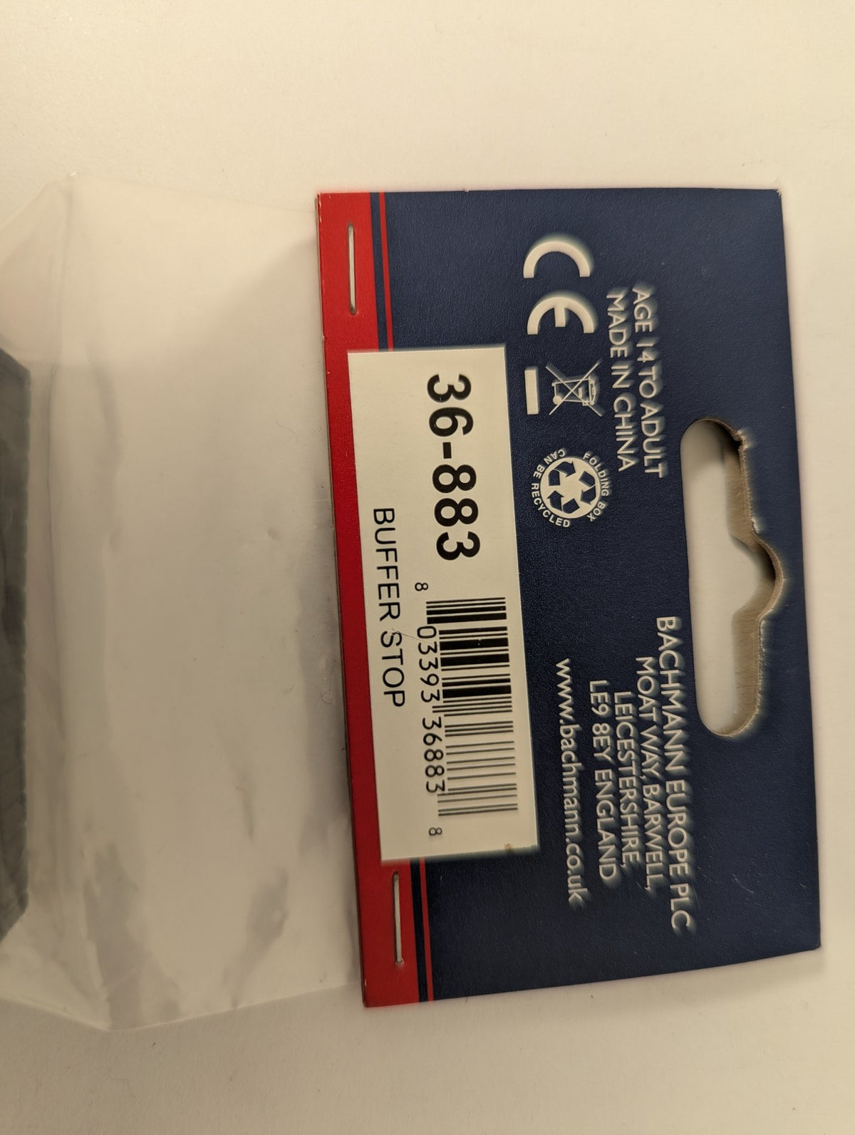 Bachmann OO Gauge Buffer Stop Accessories Black 36-883