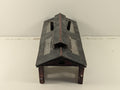 Metcalfe N Gauge Double Track Engine Shed - Damaged & Weathered