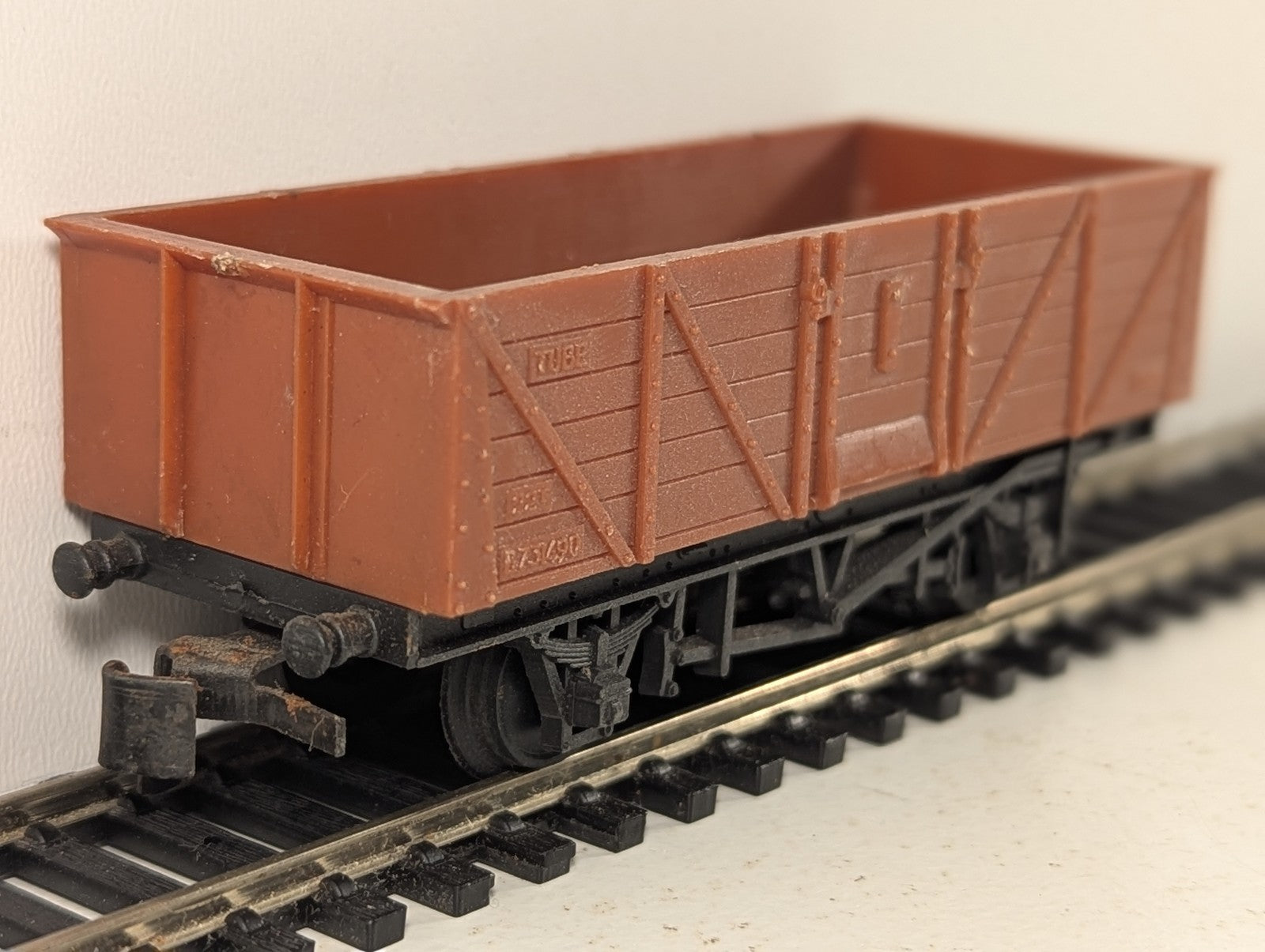 Jouef HO Scale BR 22T Tube Wagon Goods Wagon B731490 BR Bauxite P641