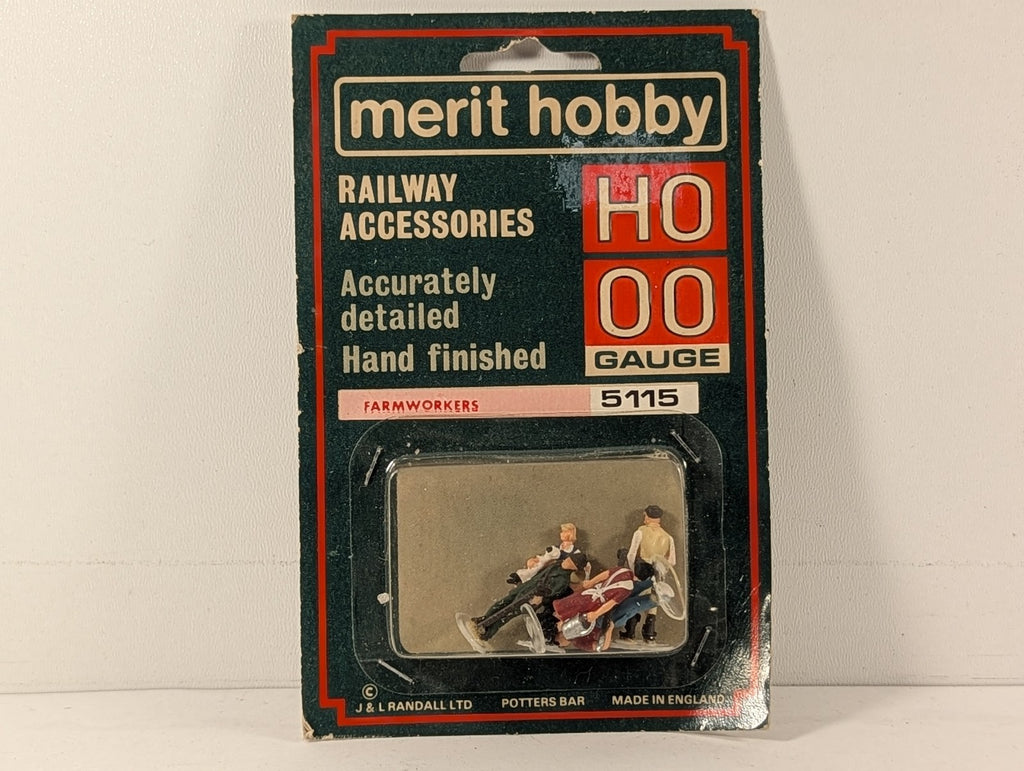 Merit HO/OO Gauge Farmworkers Figures 5115