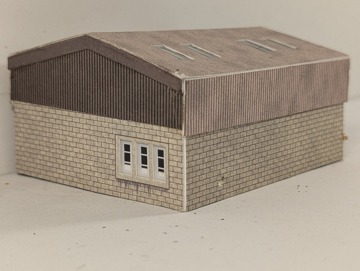 Metcalfe N Gauge Modern Industrial Unit Building PO284