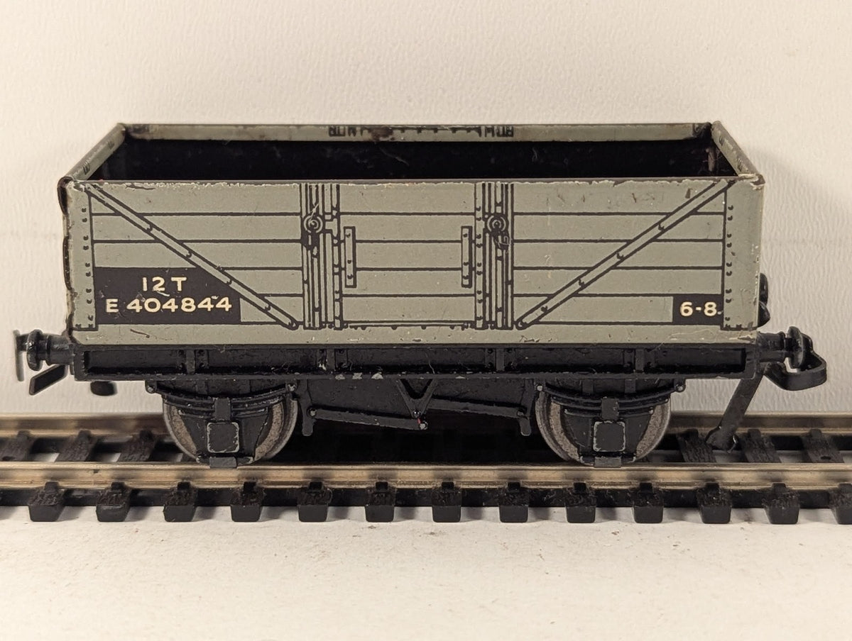 Hornby Dublo OO Gauge BR 5-Plank Open Wagon Goods Wagon E404844 BR Grey D1