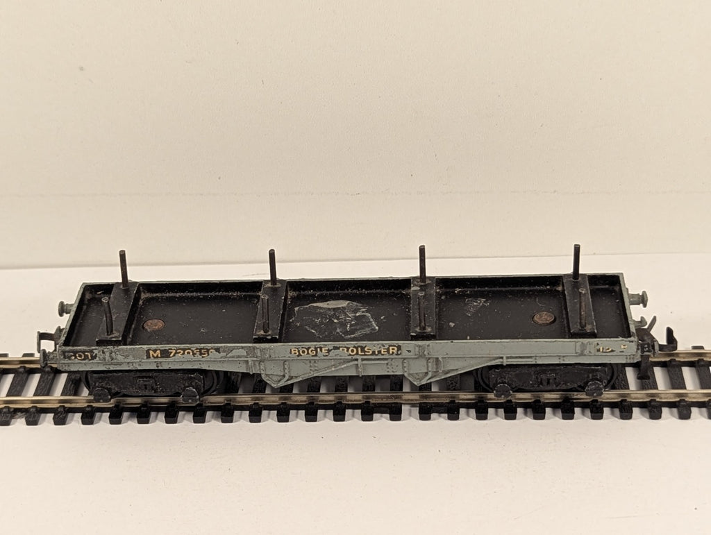 Hornby Dublo 4610 OO Gauge BR Grey Bogie Bolster Wagon M720550