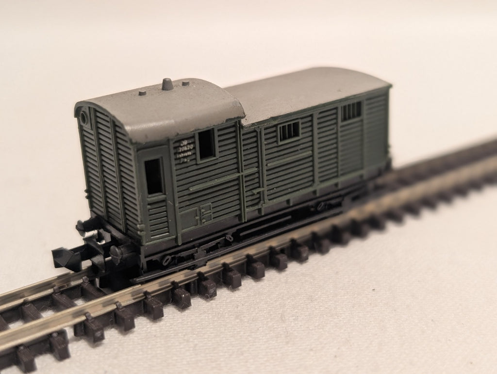Minitrix N Gauge DB Freight Train Caboose