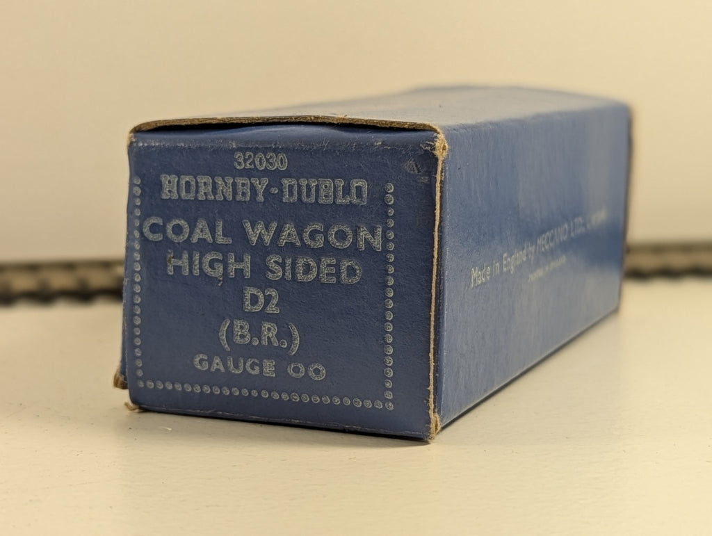 Hornby Dublo 32030 OO Gauge D2 High-Sided Coal Wagon with Coal Load - Boxed