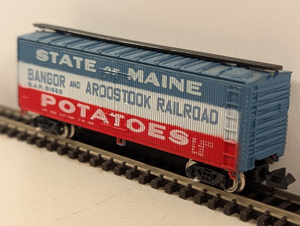 Model Power N Gauge Bangor & Aroostook Box Car