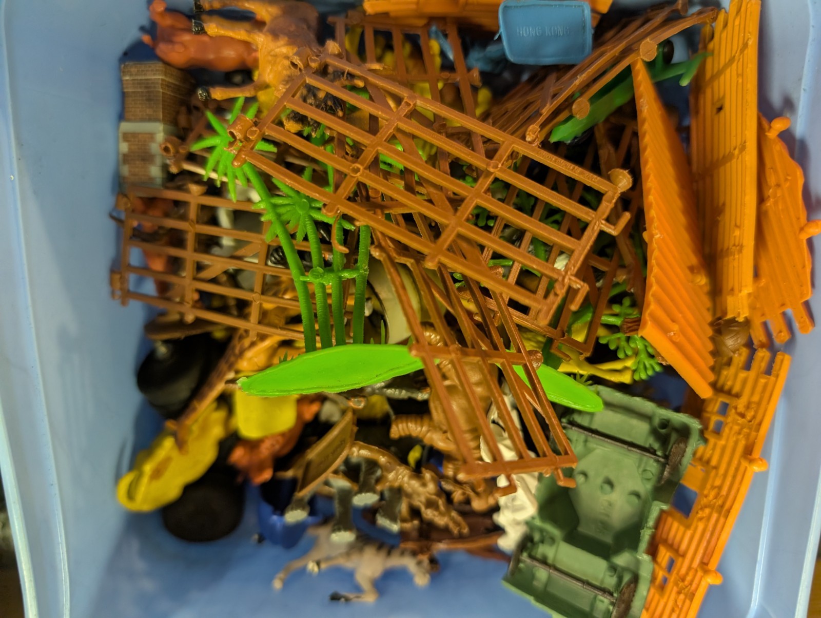 Job Lot of Plastic Animals (Various Sizes)