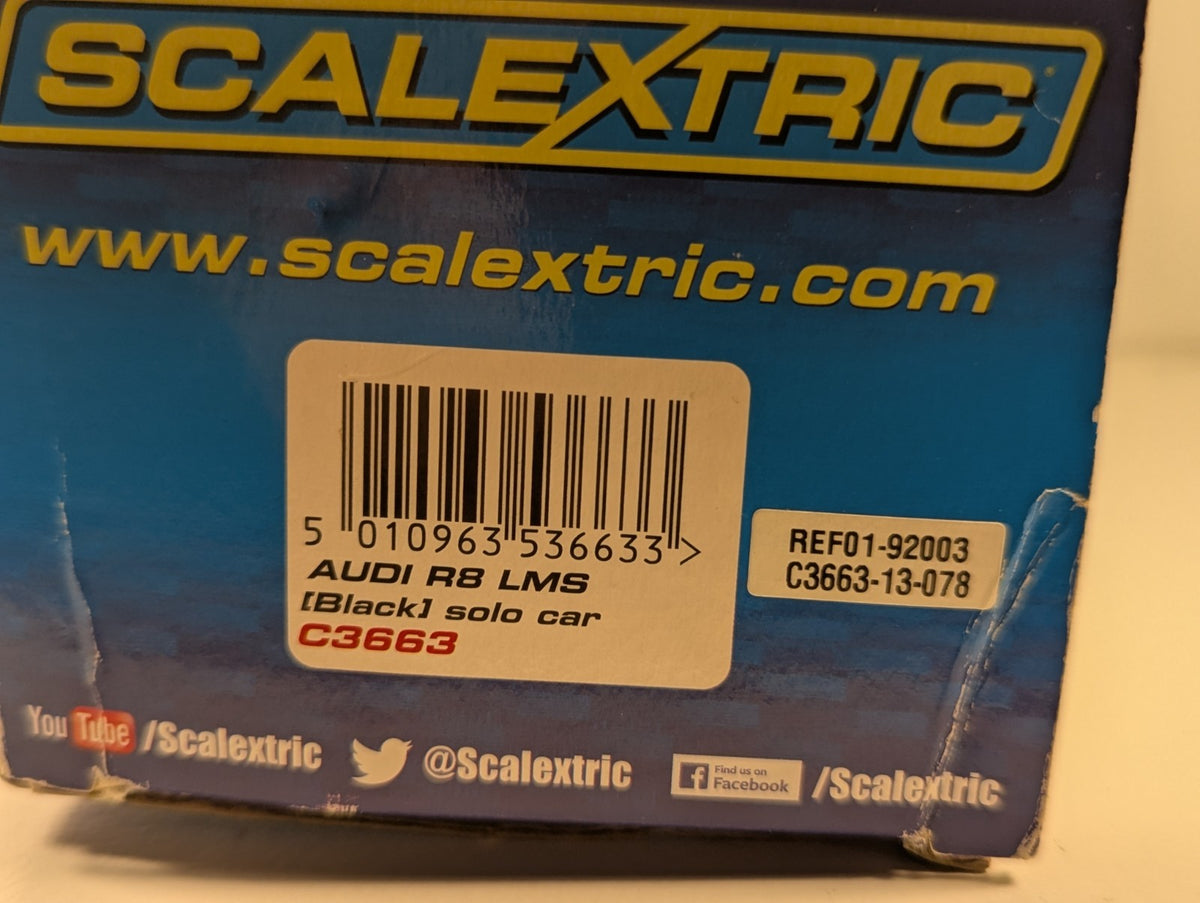 Scalextric C3663 Audi R8 LMS – 1:32 Scale Slot Car