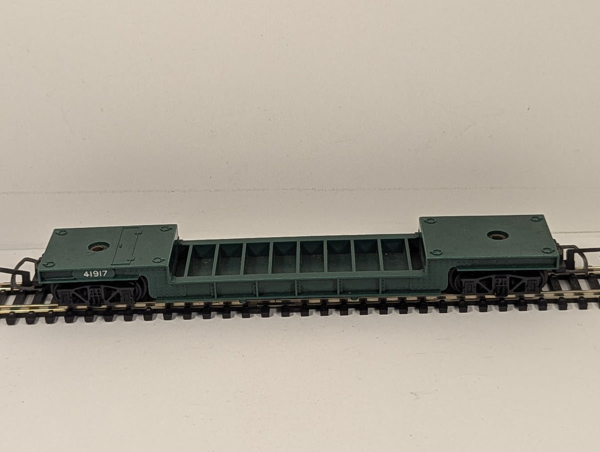 Tri-ang OO Gauge Bogie Well Wagon Goods Wagon 41917 BR Green R118