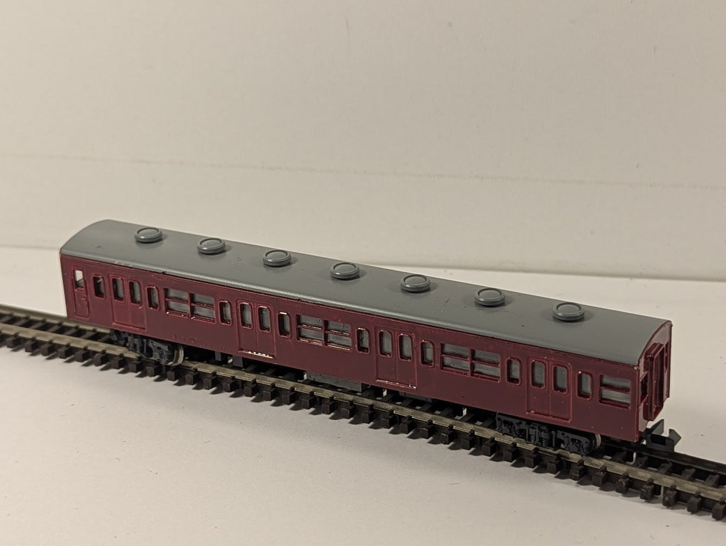 Kato N Gauge JNR 17m Commuter Coach Passenger Coach JNR Brown
