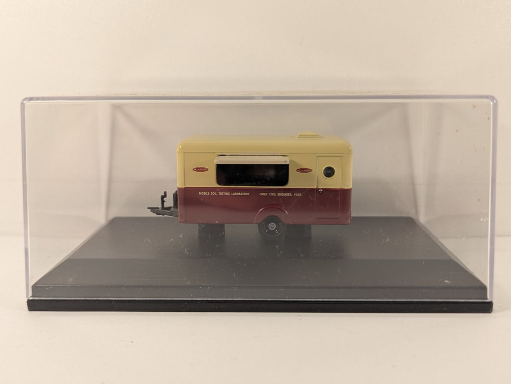 Oxford Diecast 1:76 Scale British Rail Mobile Soil Testing Laboratory Trailer