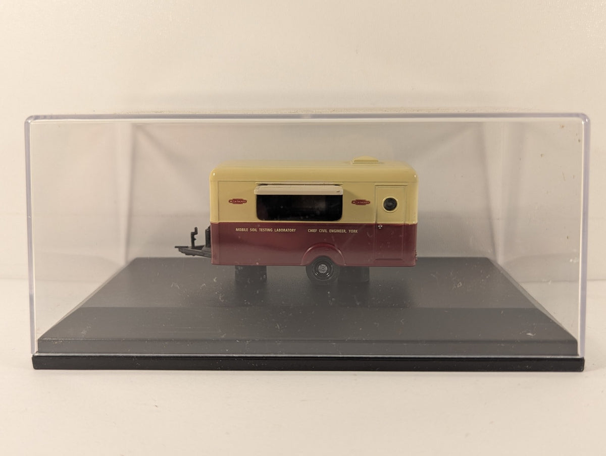 Oxford Diecast 1:76 Scale British Rail Mobile Soil Testing Laboratory Trailer