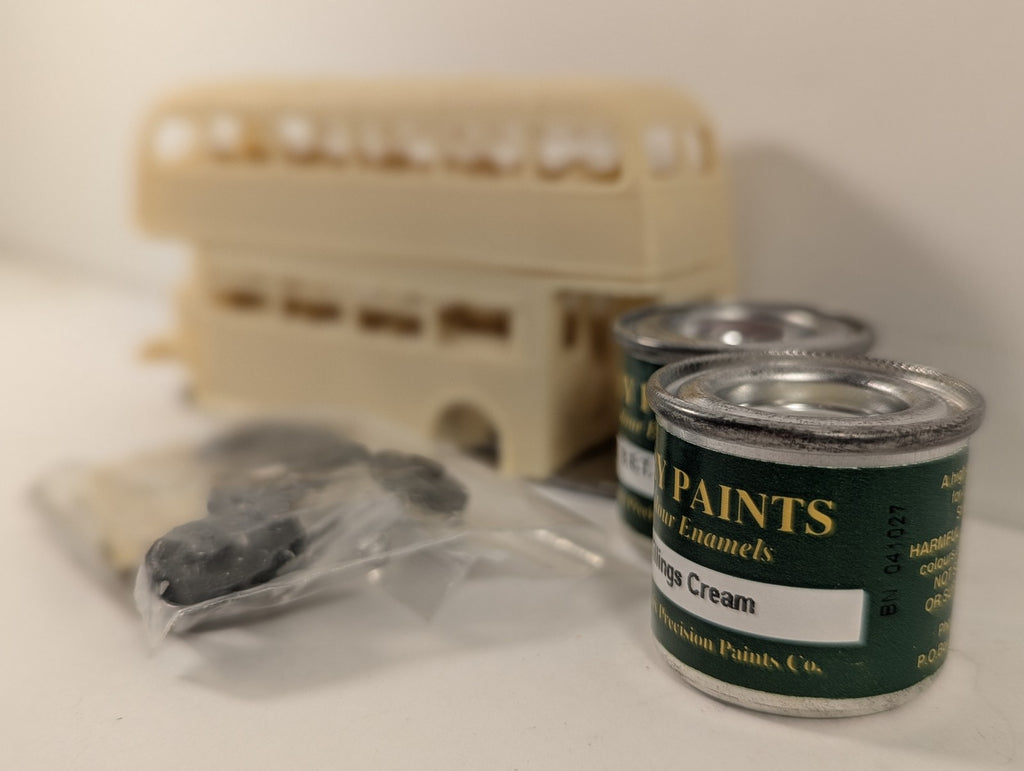 Little Bus Company OO Scale AEC Regent III Weymann Highbridge Bus Kit Unpainted