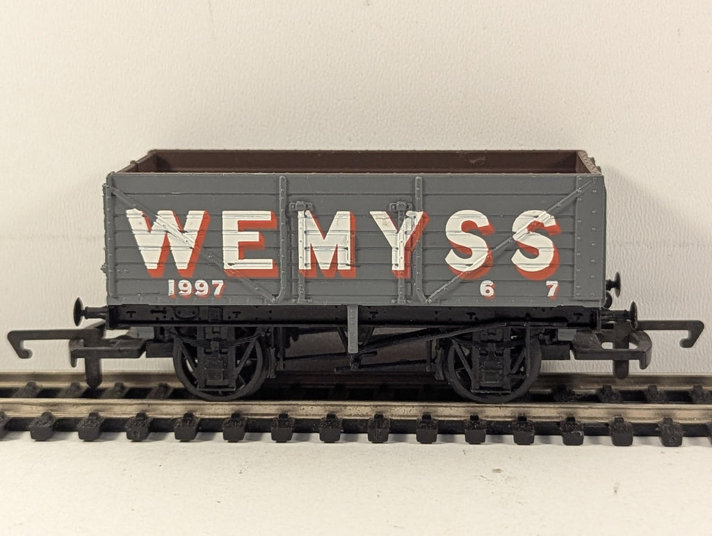 Hornby OO Gauge 7 Plank Open Wagon Goods Wagon 1997 Wemyss R6241