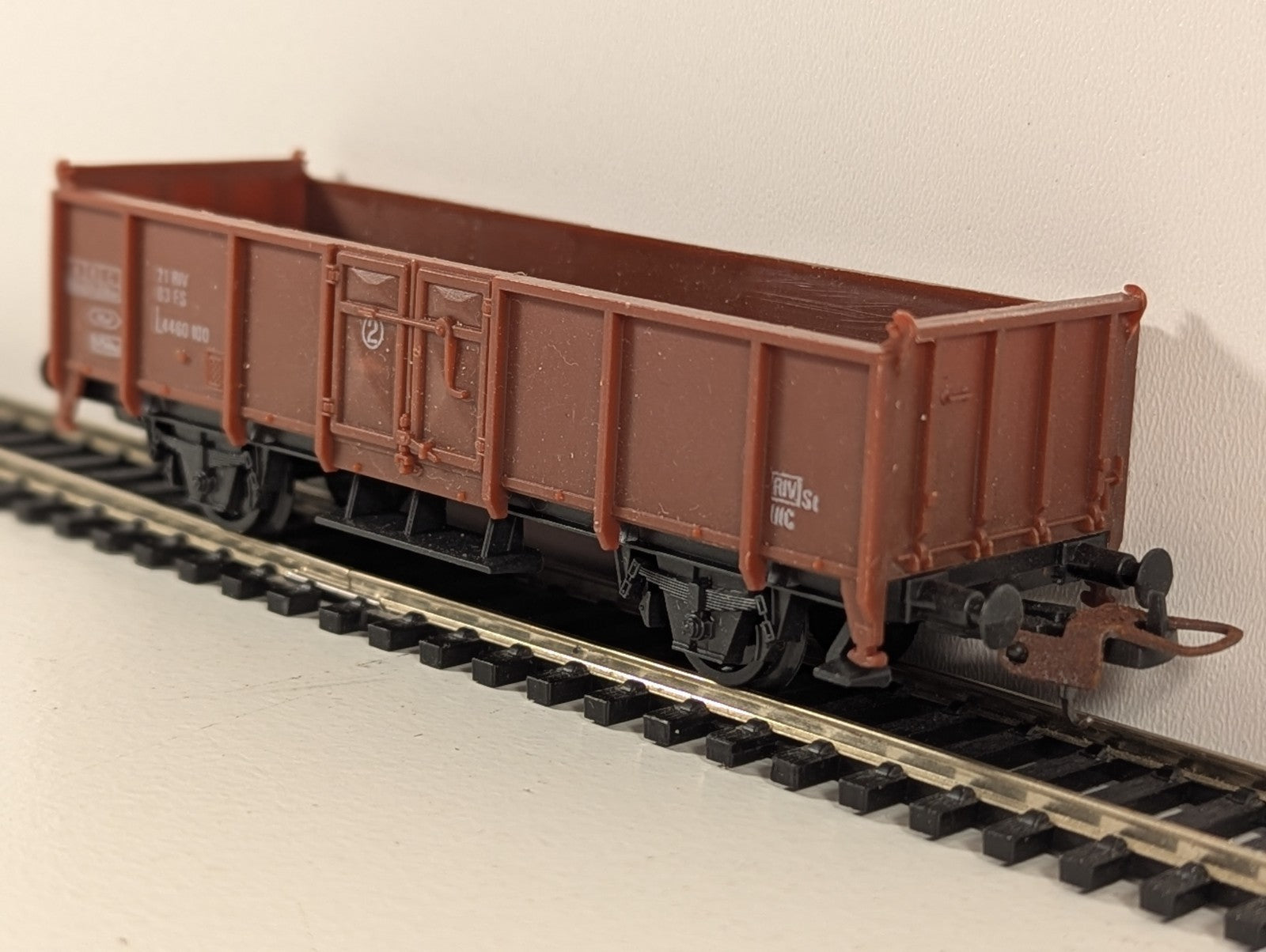 Lima HO Gauge Brown Gondola Open Freight Wagon