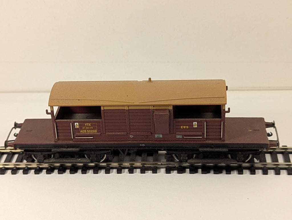 Bachmann OO Gauge BR Shark Ballast Plough Brake Van Wagons ADS 56299 EWS