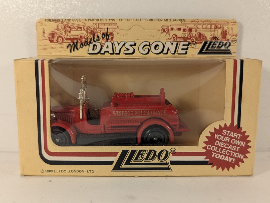 Lledo 1932 Dennis Fire Engine Diecast Model Vehicle Windsor Fire Brigade DG12