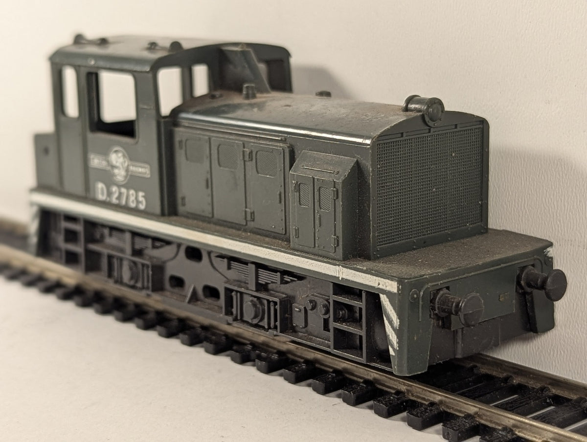 Lima OO Gauge Class 02 Diesel Shunter D2785 BR Green Spares or Repair