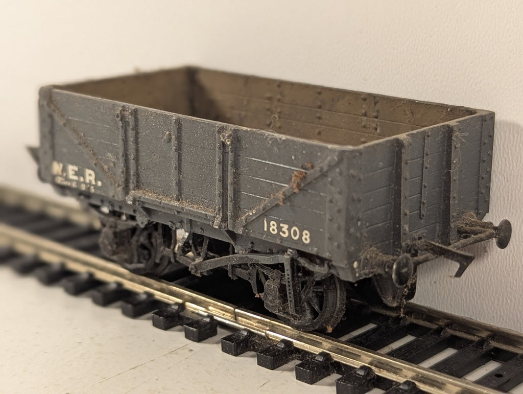 Kitbuilt OO Gauge Midland Railway 1-Plank Open Wagon Goods Wagon 55