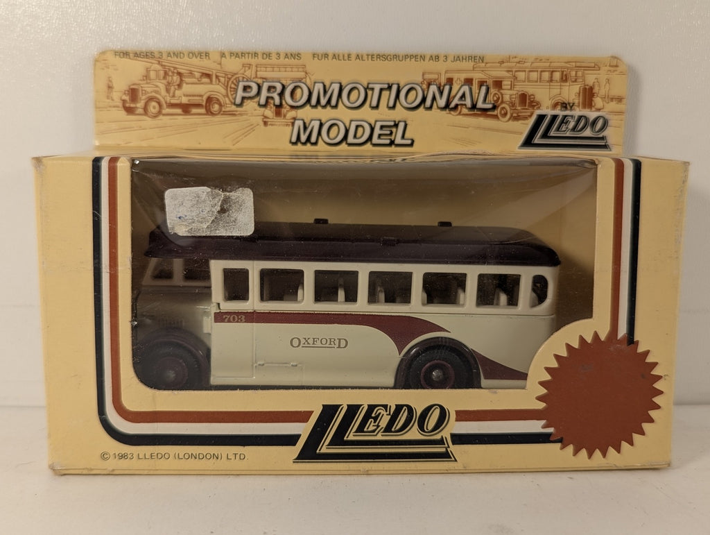 Lledo Single Decker Bus Die-cast Bus 703 Oxford