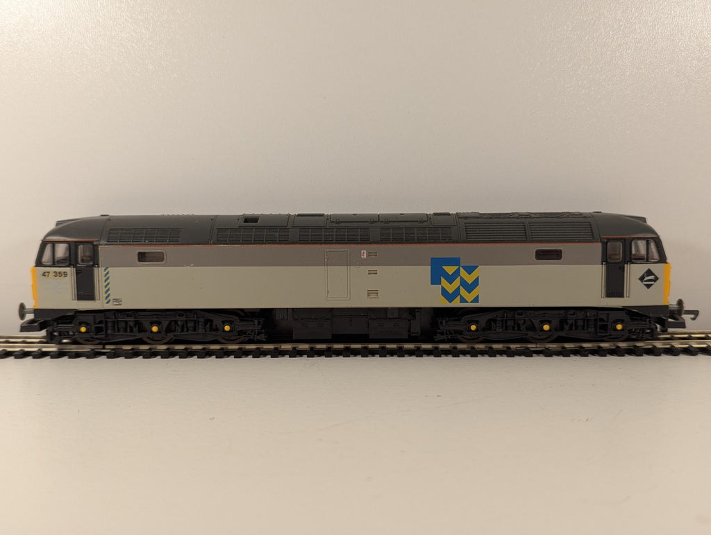 Lima OO Gauge BR Class 47 BR Railfreight Metals sector Grey Diesel Locomotive