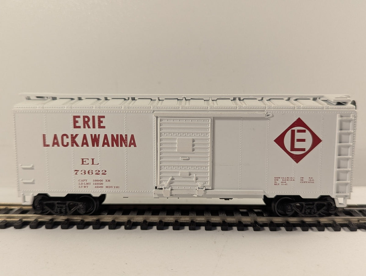 Athearn HO Gauge 40' AAR Box Car Boxcar 73622 Erie Lackawanna 01227