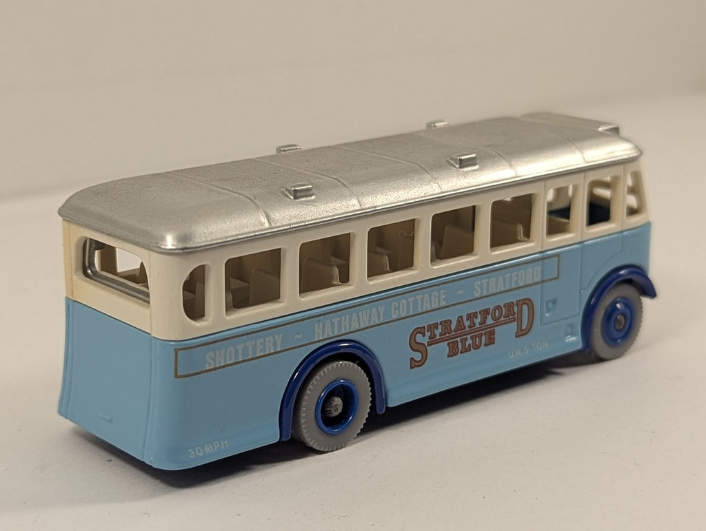 Lledo Bedford Single Deck Bus Die-cast Bus Stratford Blue DG17