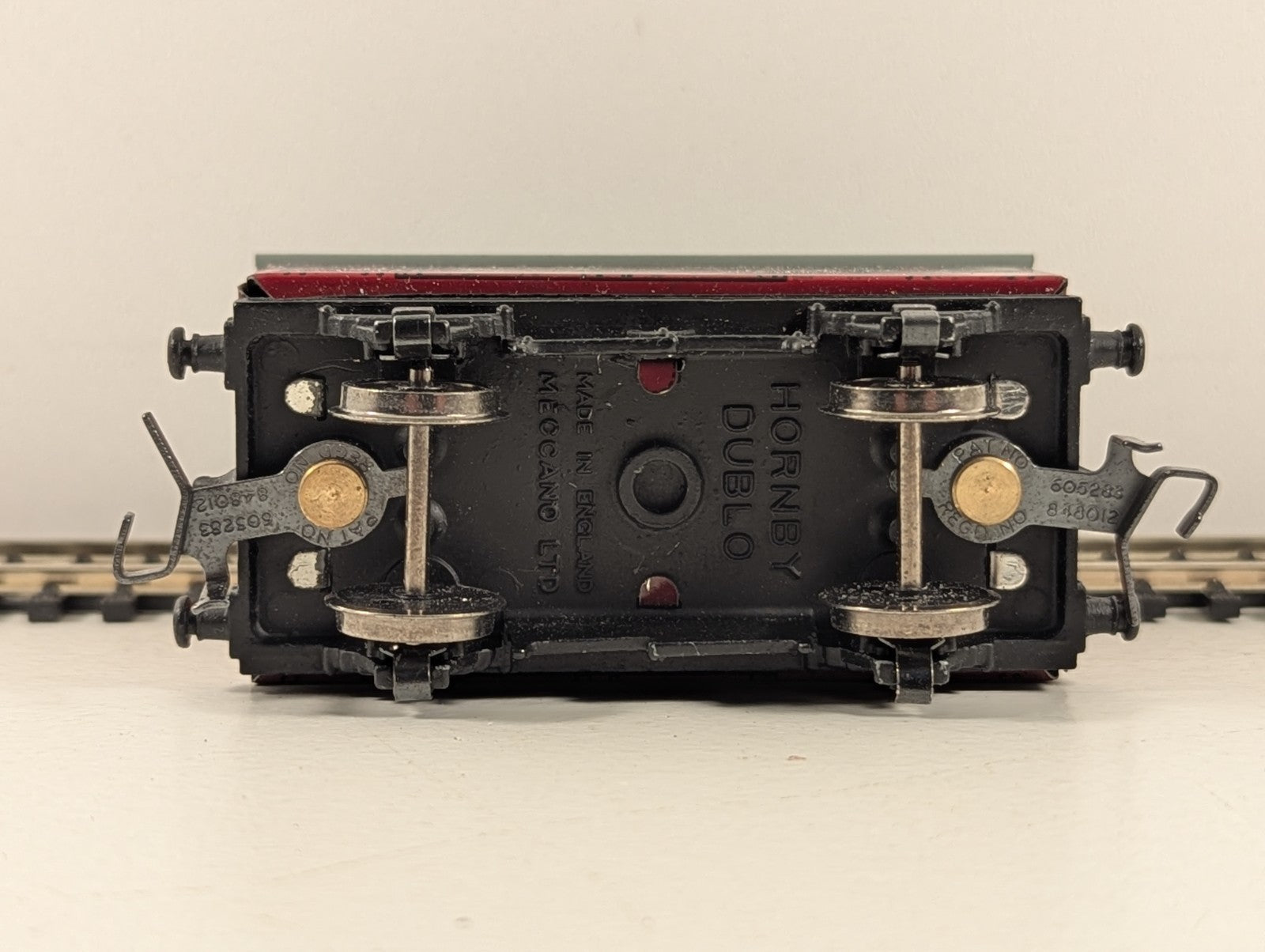 Hornby Dublo 32060 OO Gauge BR Red D1 Horse Box - Boxed