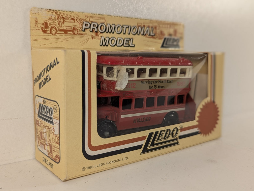 Lledo AEC Renown Double Decker Bus Die-cast Model Bus United