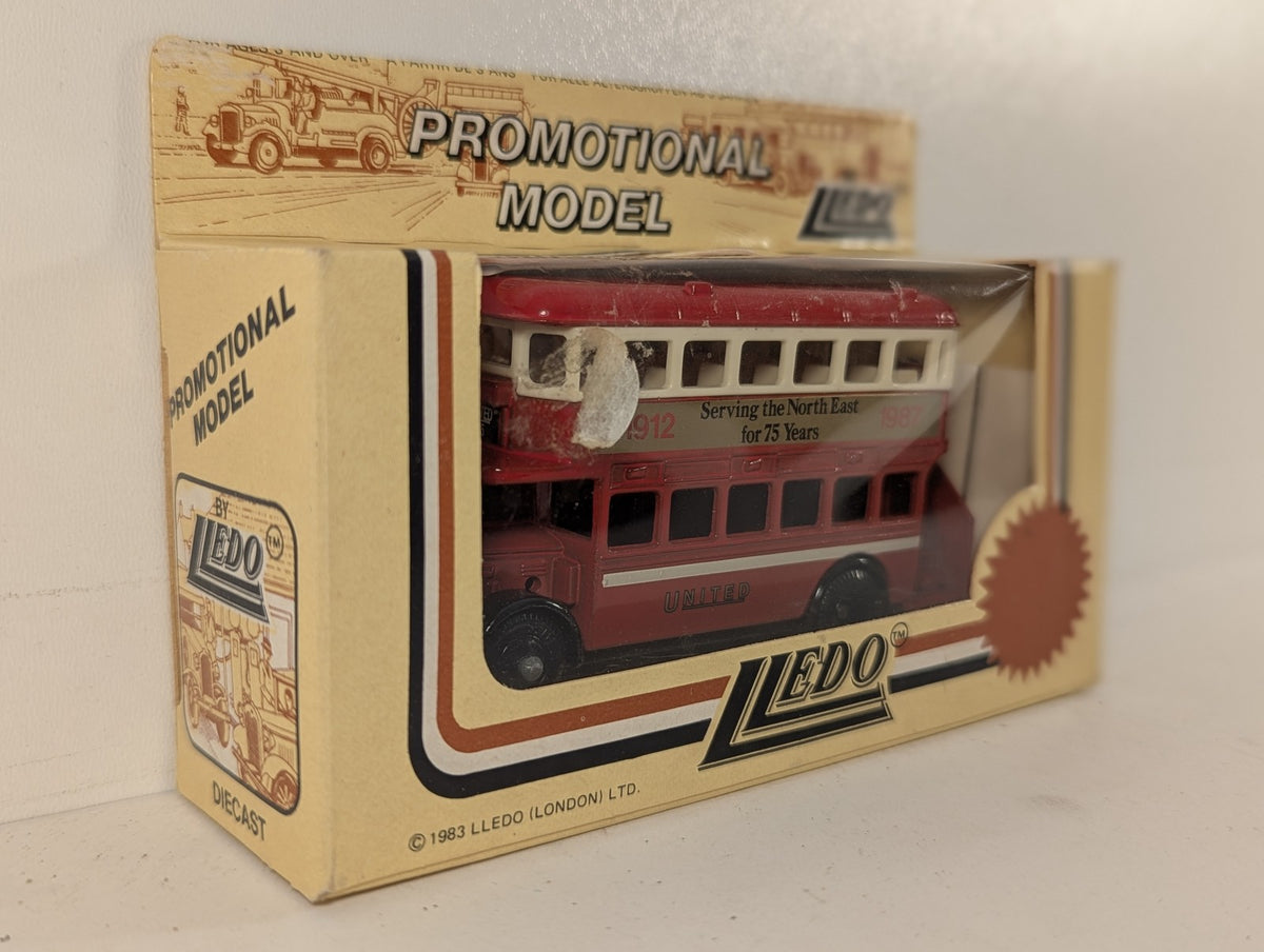 Lledo AEC Renown Double Decker Bus Die-cast Model Bus United