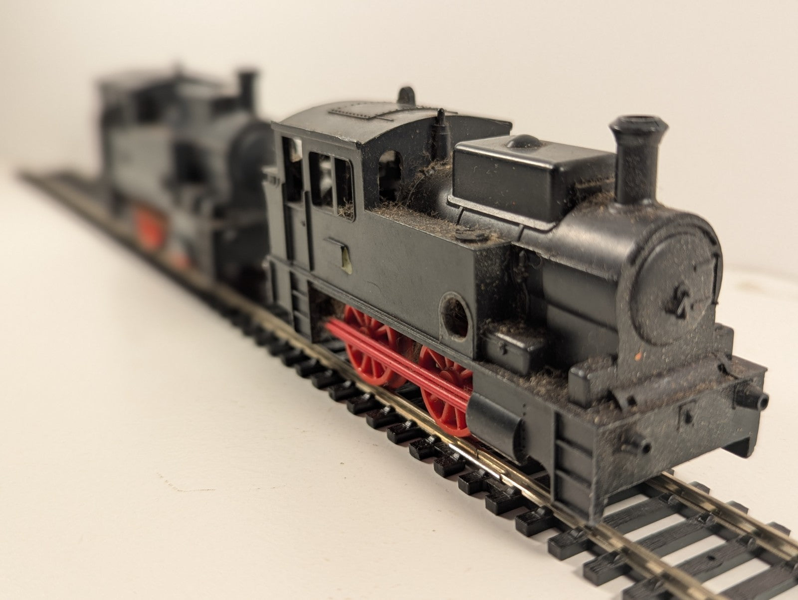 Tri-ang OO Gauge Clockwork Steam Tank Locomotives x2 Spares or Repair