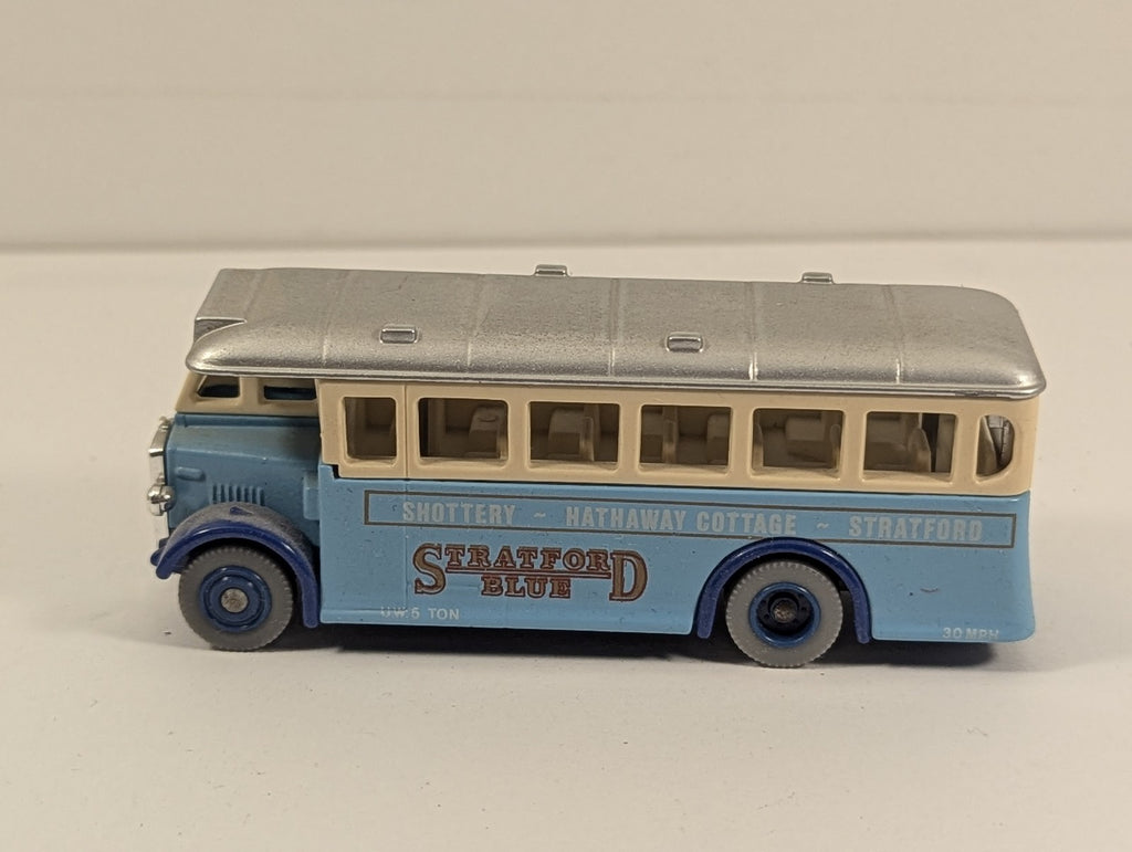 Lledo Bedford Single Deck Bus Die-cast Bus Stratford Blue DG17
