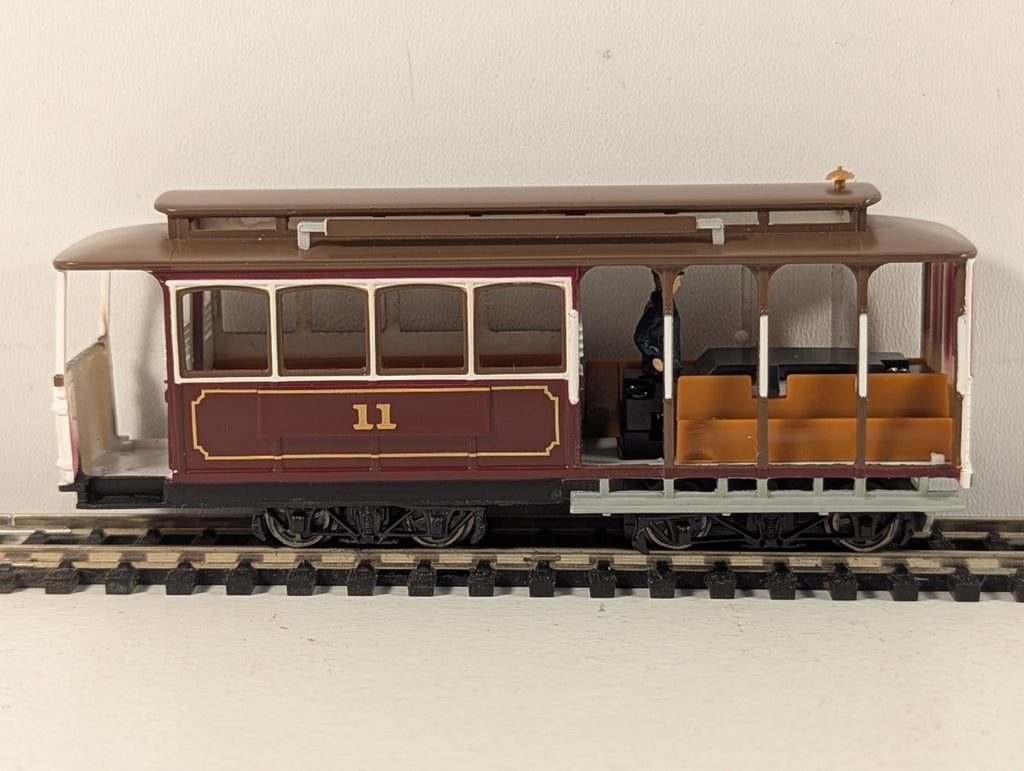 Bachmann HO Scale Cable Car 11 Red 60530 - Boxed