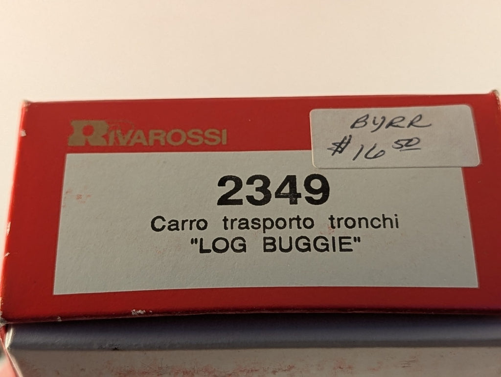 Rivarossi 2349 HO Scale Log Buggy - Boxed