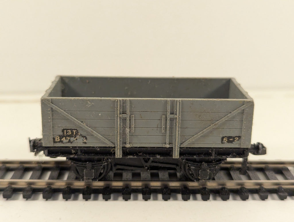 Hornby Dublo OO Gauge Grey Open Wagon - Damaged Lettering & Numbering