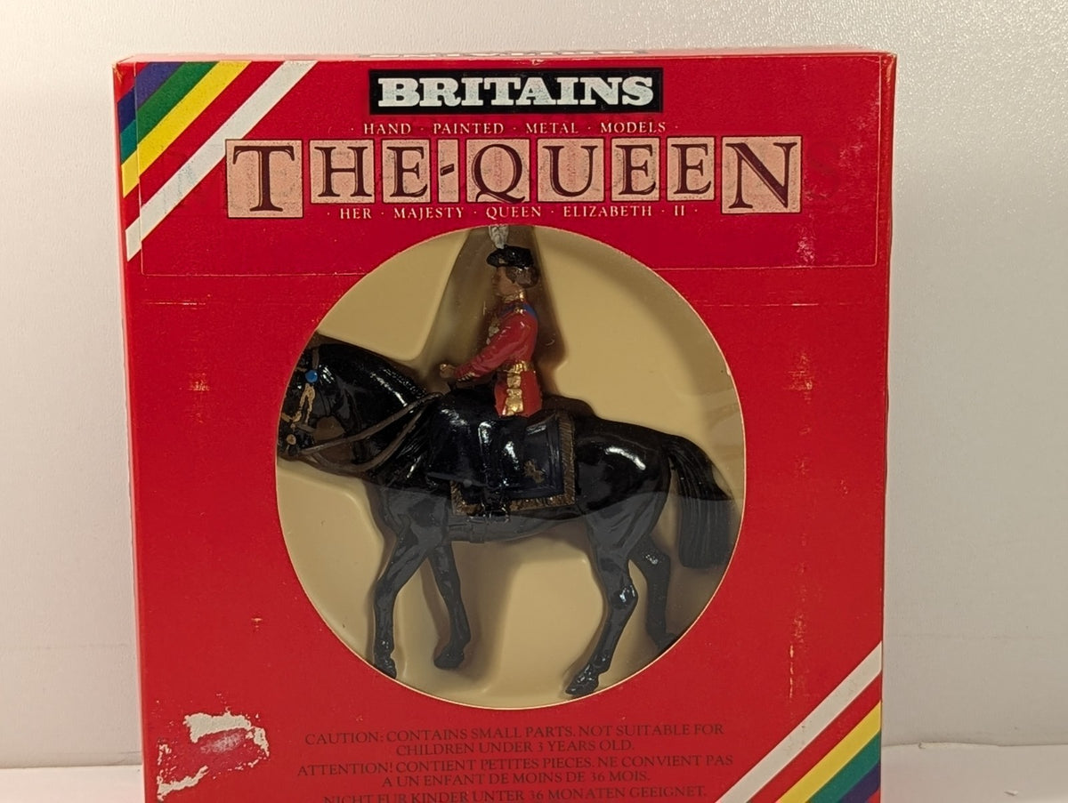 Britains 7232 Queen Elizabeth II on Horseback Metal Figure